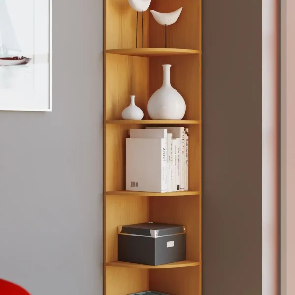 Corner Wooden shelf – Canadian Veneer Oak